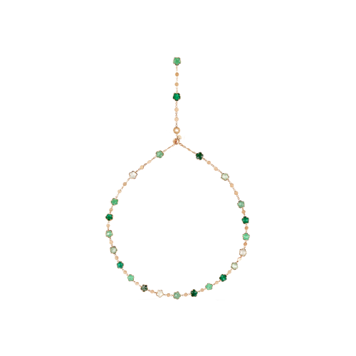 Accedi alla scheda di Pasquale Bruni COLLANA FIGLIA DEI FIORI IN ORO ROSA CON AGATA VERDE, PIETRA DI LUNA BIANCA, MALACHITE, CRISOPRASIO, PRASIOLITE, AVVENTURINA VERDE, AGATA MUSCHIATA, E DIAMANTE - 16777R