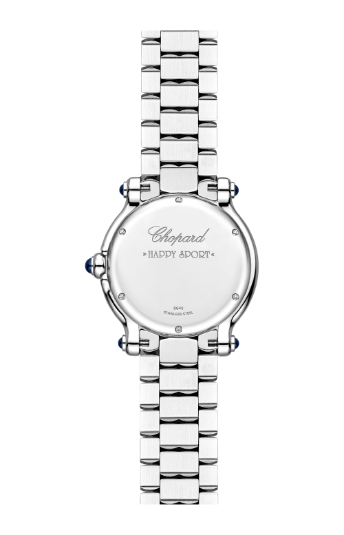 Accedi alla scheda di Chopard HAPPY SPORT THE FIRST 33, QUARZO, LUCENT STEEL&trade;, DIAMANTI - 278640-3001