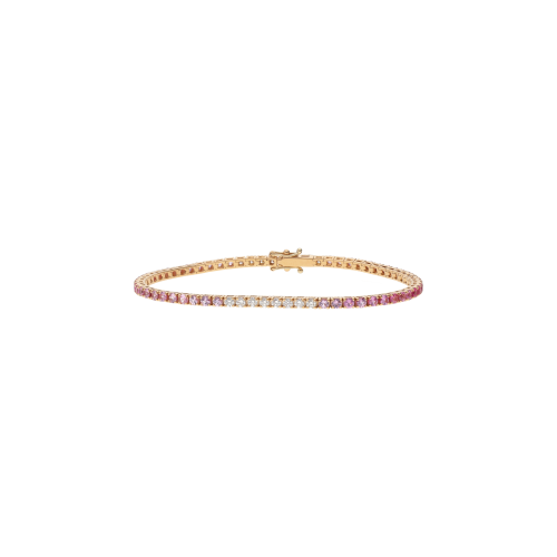 Accedi al prodotto correlato Bartorelli Italian Jewels BRACCIALE TENNIS IN ORO ROSA CON ZAFFIRI ROSA DEGRAD&Eacute; E DIAMANTI - 404-BF-2-3-175R-CS