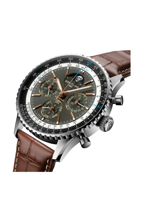 Accedi alla scheda di Breitling NAVITIMER B19 CHRONOGRAPH 43 PERPETUAL CALENDAR - PB1921251B1P1