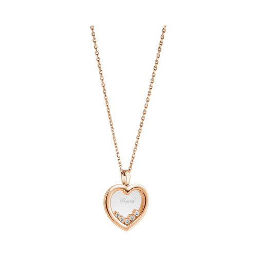 Accedi alla scheda di Chopard CHOPARD - CIONDOLO HAPPY DIAMONDS ICONS IN ORO ROSA ETICO, DIAMANTI - 79A039-5001