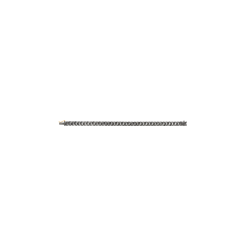 Accedi alla scheda di Mano | J . BRACCIALE GROUMETTE ALTERNATO IN TITANIO CON DIAMANTI NERI E ORO 18 KT - GR6BRALTBSN