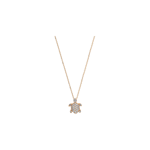 Accedi alla scheda di Bartorelli Italian Jewels COLLANA GIROCOLLO IN ORO ROSA CON TARTARUGHINA PENDENTE IN PAV&Eacute; DI DIAMANTI - 249087