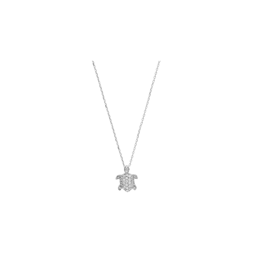 Accedi alla scheda di Bartorelli Italian Jewels COLLANA GIROCOLLO IN ORO BIANCO CON PENDENTE TARTARUGHINA IN PAV&Eacute; DI DIAMANTI - 251278