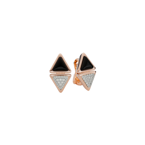 Accedi alla scheda di Avel Lenttan ORECCHINI SHORT MIRROR EXQUISITE IN ORO ROSA, ONICE E DIAMANTI - EA2-T-PK-15-00-01-00