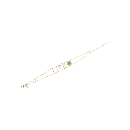 Accedi alla scheda di Bartorelli Italian Jewels LIFE - Bracciale in oro rosa, diamanti bianchi e tsavorite - FB2424-5R001013