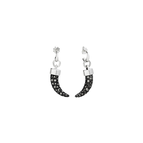 Accedi alla scheda di Pomellato POMELLATO 67 ORECCHINI ARGENTO E MARCASITE - O.B223MA/A2 - O.B223MA/A2