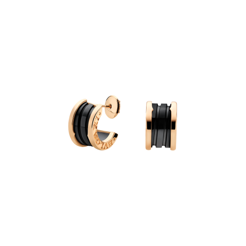Accedi al prodotto correlato Bulgari Orecchini B.zero1 in oro rosa 18 carati e ceramica nera - OR856091 - OR856091