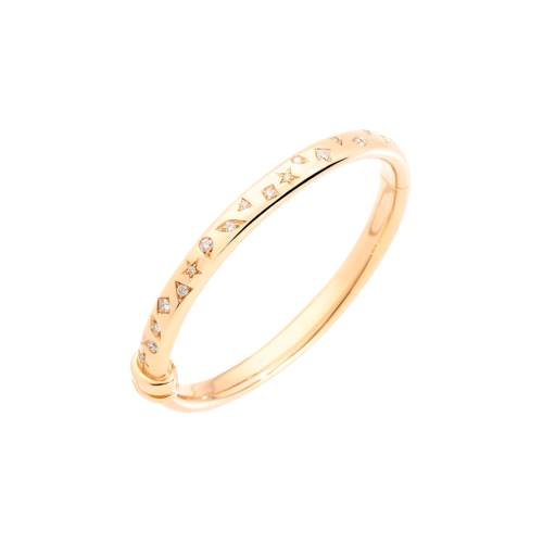 Accedi al prodotto correlato Pomellato POMELLATO ICONICA - BRACCIALE ICONICA BANGLE MIN ORO ROSA E DIAMANTI - PBC1000O7000DB000 - PBC1000O7000DB000
