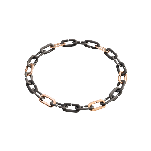 Accedi alla scheda di Vhernier CATENA IN ORO ROSA E TITANIO - T01332CL606