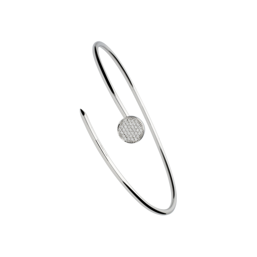 Accedi alla scheda di Bartorelli Italian Jewels Bracciale in oro bianco 18 carati e diamanti bianchi taglio brillante - VB25017DW