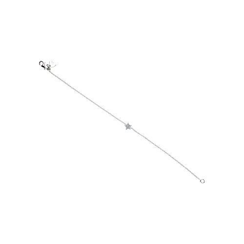 Accedi alla scheda di Bartorelli Italian Jewels BRACCIALE IN ORO BIANCO CON STELLA IN PAV&Eacute; DI DIAMANTI BIANCHI - 254408