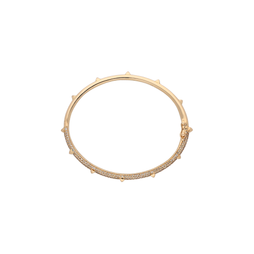 Accedi alla scheda di Bartorelli Italian Jewels BRACCIALE PIRAMIDI IN ORO ROSA E DIAMANTI BROWN DEMI-PAVE' MISURA S/M