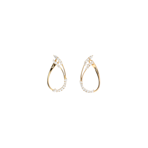 Accedi alla scheda di Bartorelli Italian Jewels ORECCHINI IN ORO ROSA CON DIAMANTI BIANCHI - VE26552DP