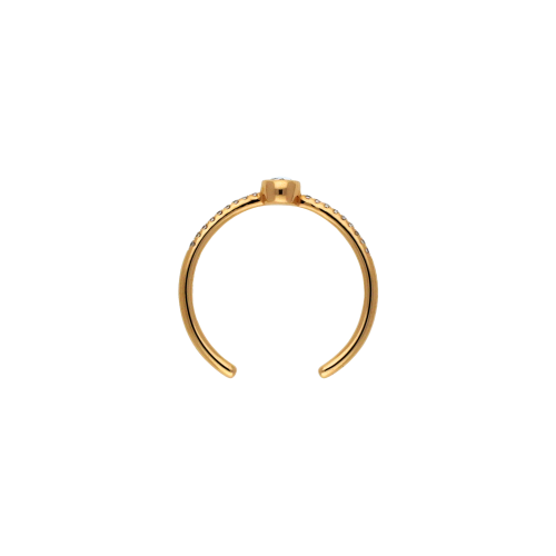 Accedi alla scheda di Bartorelli Italian Jewels Anello in oro rosa 18 carati e diamanti bianchi taglio brillante - VR25435DP-