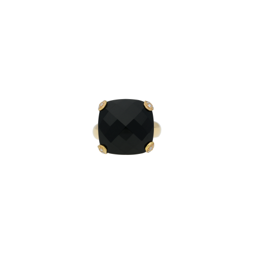 Accedi alla scheda di Bartorelli Italian Jewels ANELLO IN ORO ROSA CON ONICE E DIAMANTI - ZGAN0632RRAML