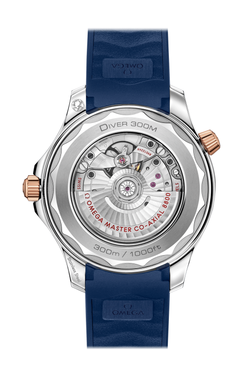 Accedi alla scheda di Omega SEAMASTER DIVER 300M 42 MM, ACCIAIO-ORO SEDNA&trade; SU CAUCCI&Ugrave; - 210.22.42.20.03.002