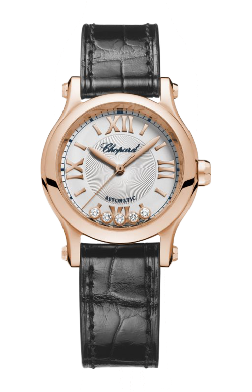 Accedi alla scheda di Chopard HAPPY SPORT 30 MM, AUTOMATICO, ORO ROSA ETICO, DIAMANTI - 274893
