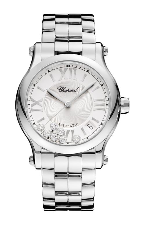 Accedi alla scheda di Chopard HAPPY SPORT 36 MM, AUTOMATICO, LUCENT STEEL&trade;, DIAMANTI - 278559