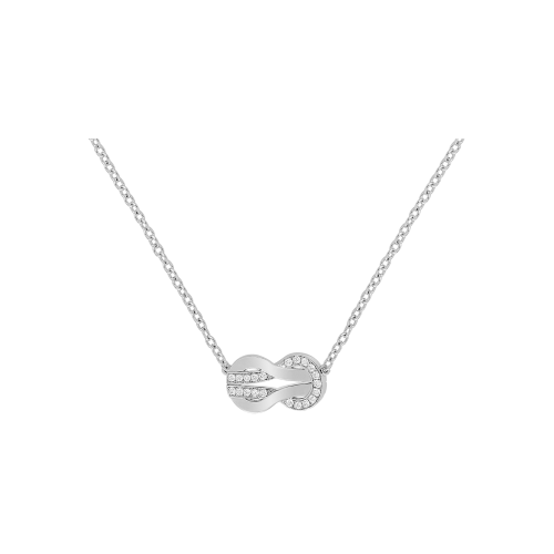 Accedi alla scheda di Fred COLLANA CHANCE INFINIE MODELLO MEDIO IN ORO BIANCO 18 CARATI E DIAMANTI - 7B0222 - 7B0222