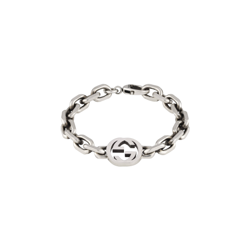 Accedi alla scheda di Gucci BRACCIALE GUCCI INTERLOCKING IN ARGENTO - YBA6270680010