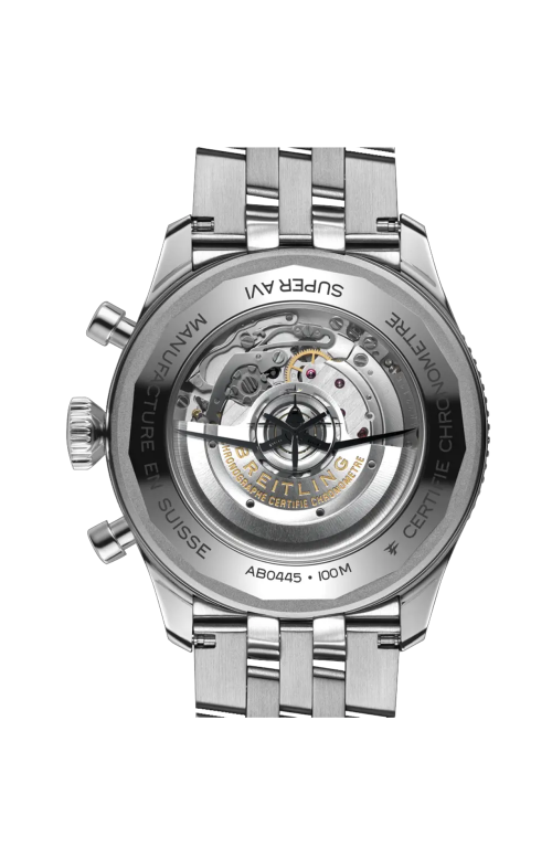 Accedi alla scheda di Breitling SUPER AVI B04 CHRONOGRAPH GMT 46 TRIBUTE TO VOUGHT F4U CORSAIR - AB04451A1C1A1