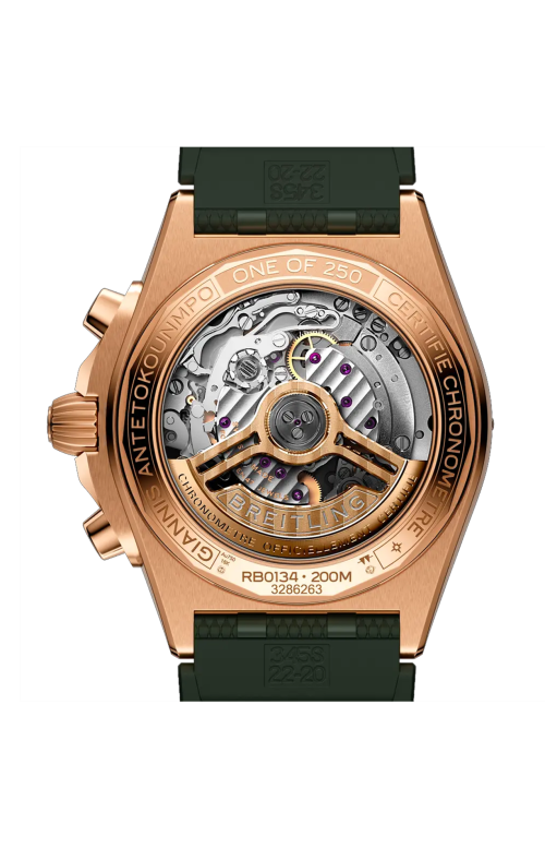 Accedi alla scheda di Breitling CHRONOMAT B01 42 GIANNIS ANTETOKOUNMPO LIMITED EDITION - RB01344A1L1S1