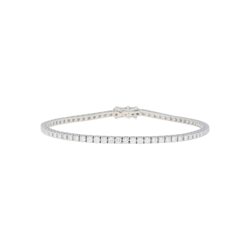 Accedi alla scheda di Bartorelli Italian Jewels BRACCIALE TENNIS IN ORO BIANCO 18 CARATI E DIAMANTI BIANCHI TAGLIO BRILLANTE - 05432904