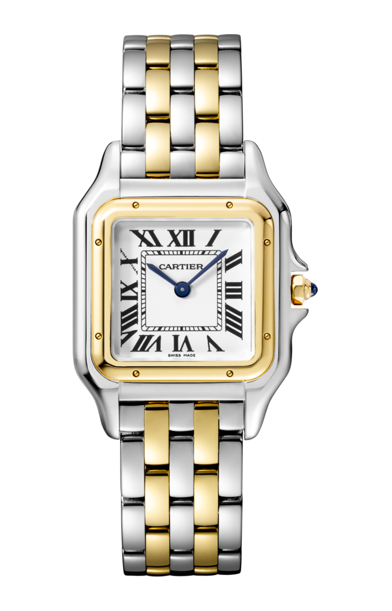 Cartier | PANTH&Egrave;RE DE CARTIER MODELLO MEDIO, ORO GIALLO, ACCIAIO - W2PN0019 (1)