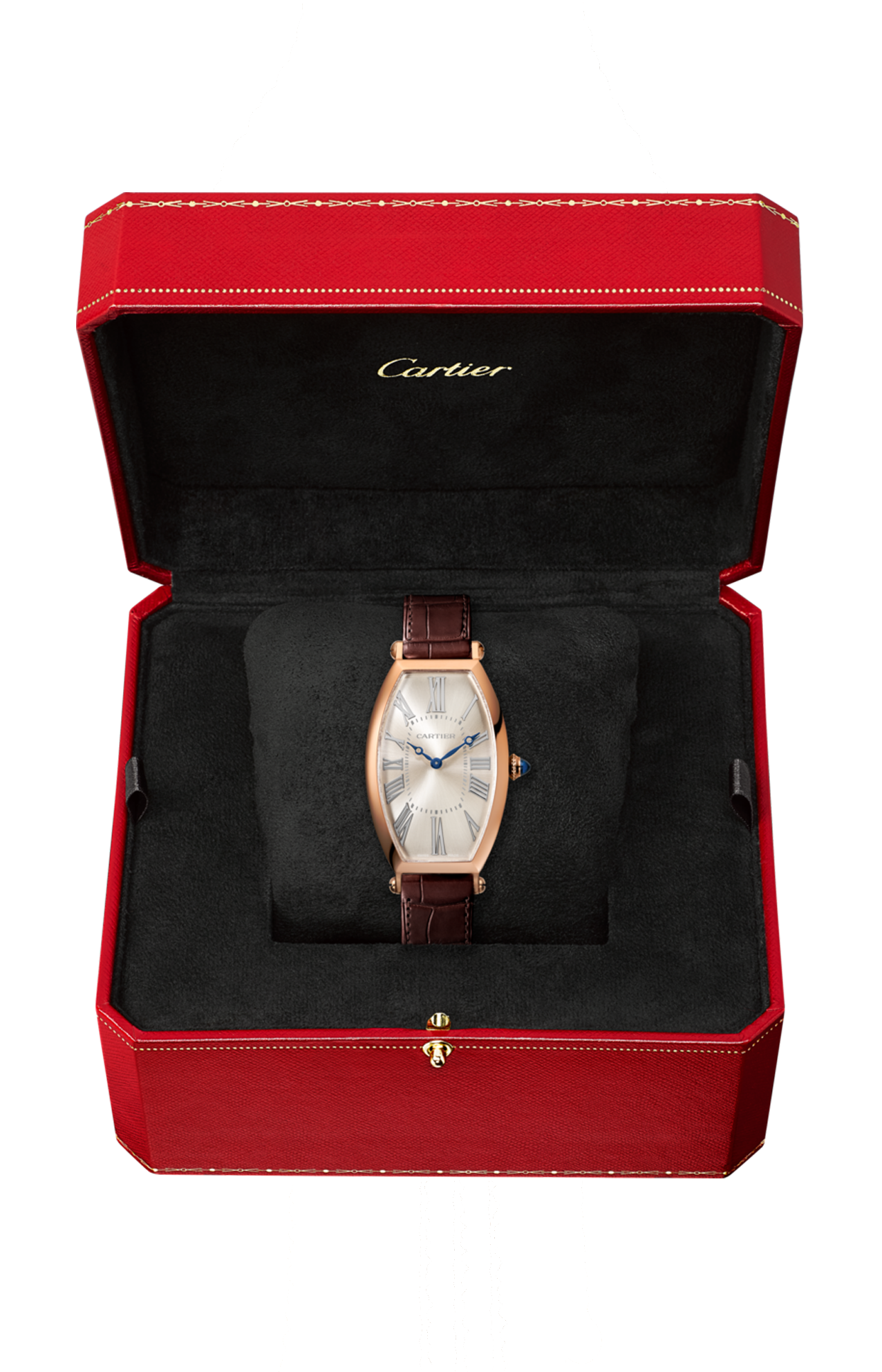 Cartier | TONNEAU, MODELLO GRANDE, ORO ROSA, MANUALE - WGTN0006 (2)