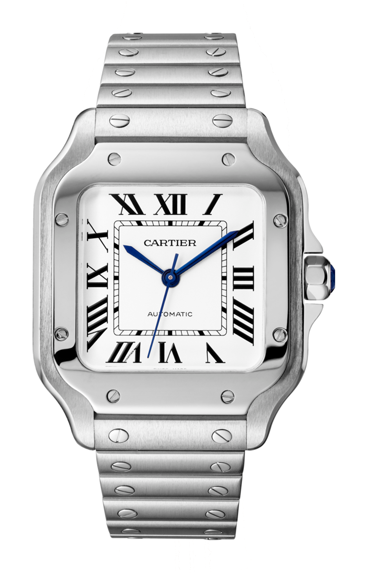 Cartier | SANTOS DE CARTIER, MODELLO MEDIO, ACCIAIO, AUTOMATICO - WSSA0029 (1)