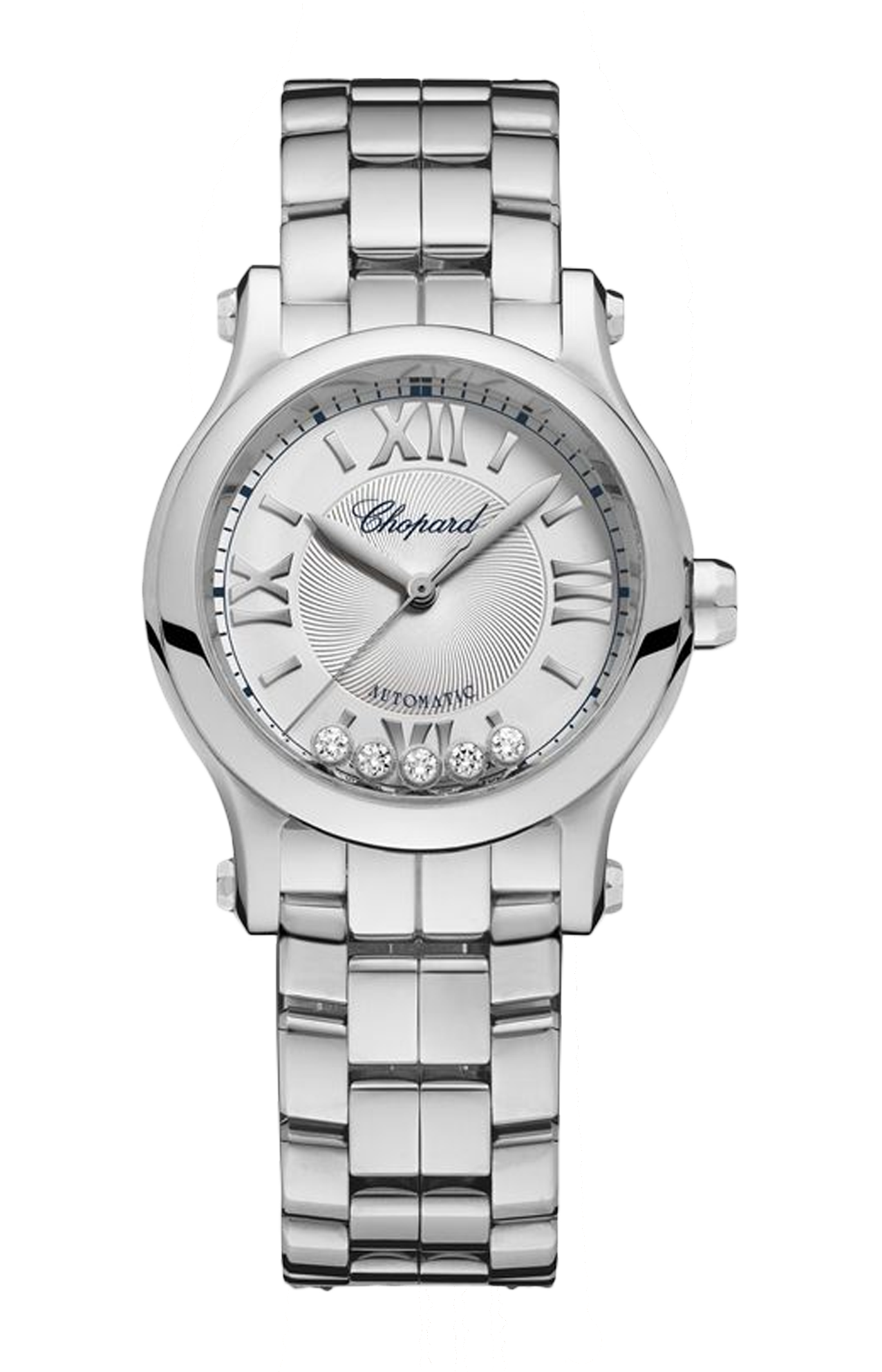Chopard | HAPPY SPORT 30 MM, AUTOMATICO, LUCENT STEEL&trade;. DIAMANTI - 278573 (1)