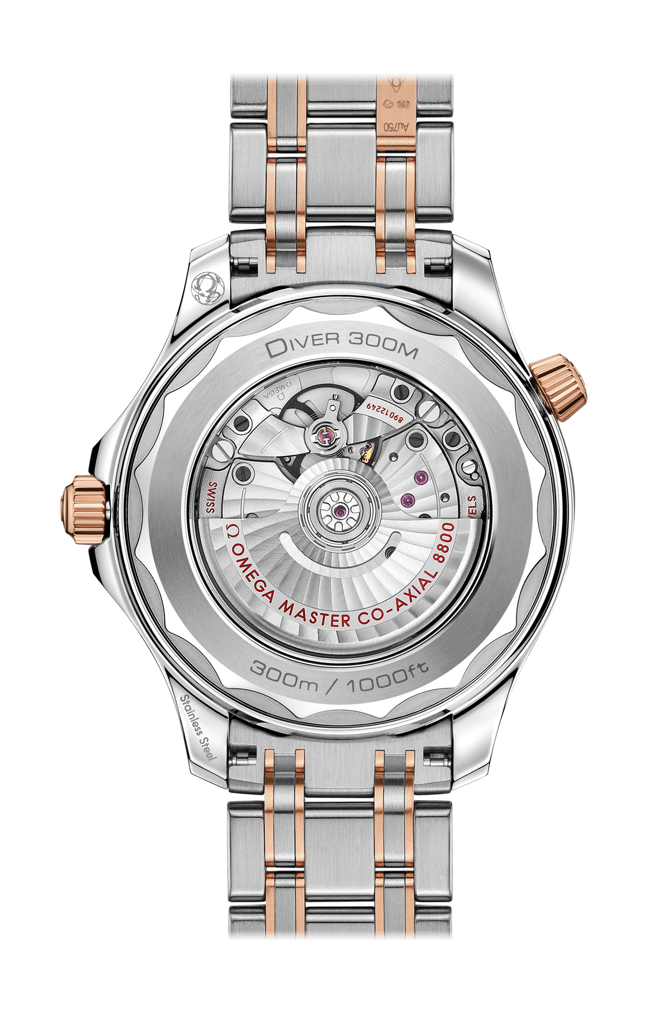 Omega | SEAMASTER DIVER 300M 42 MM, ACCIAIO-ORO SEDNA&trade; SU ACCIAIO-ORO SEDNA&trade; - 210.20.42.20.03.002 (2)