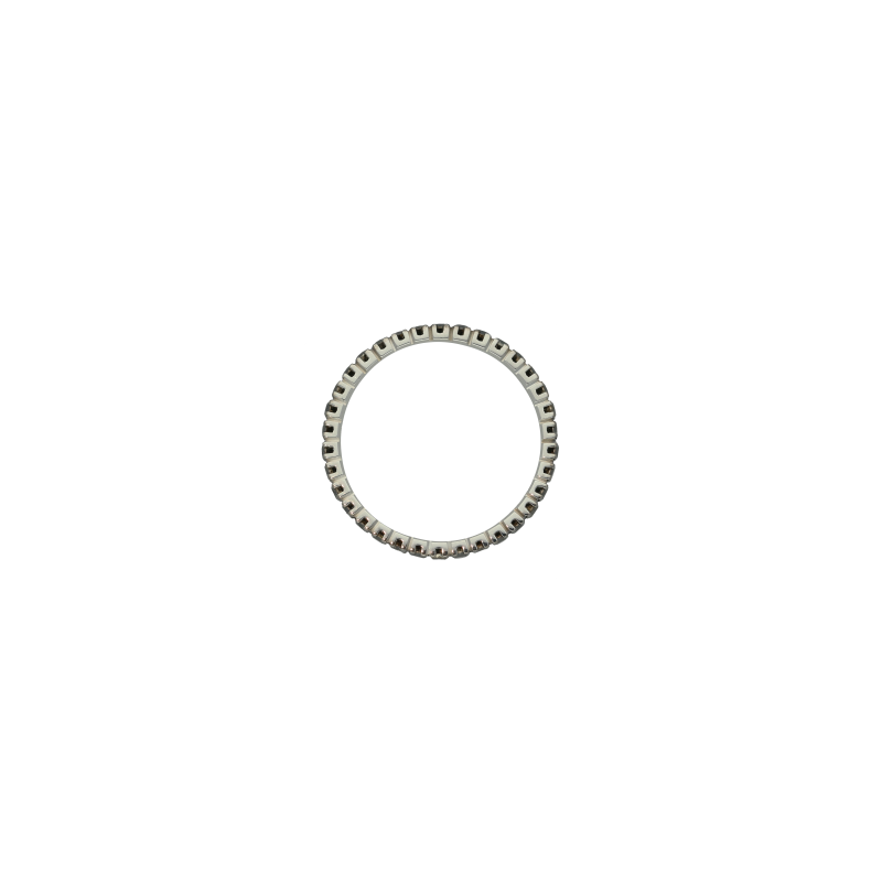 Bartorelli Italian Jewels | VERETTA IN ORO BIANCO E DIAMANTI NERI - 63986039 (3)