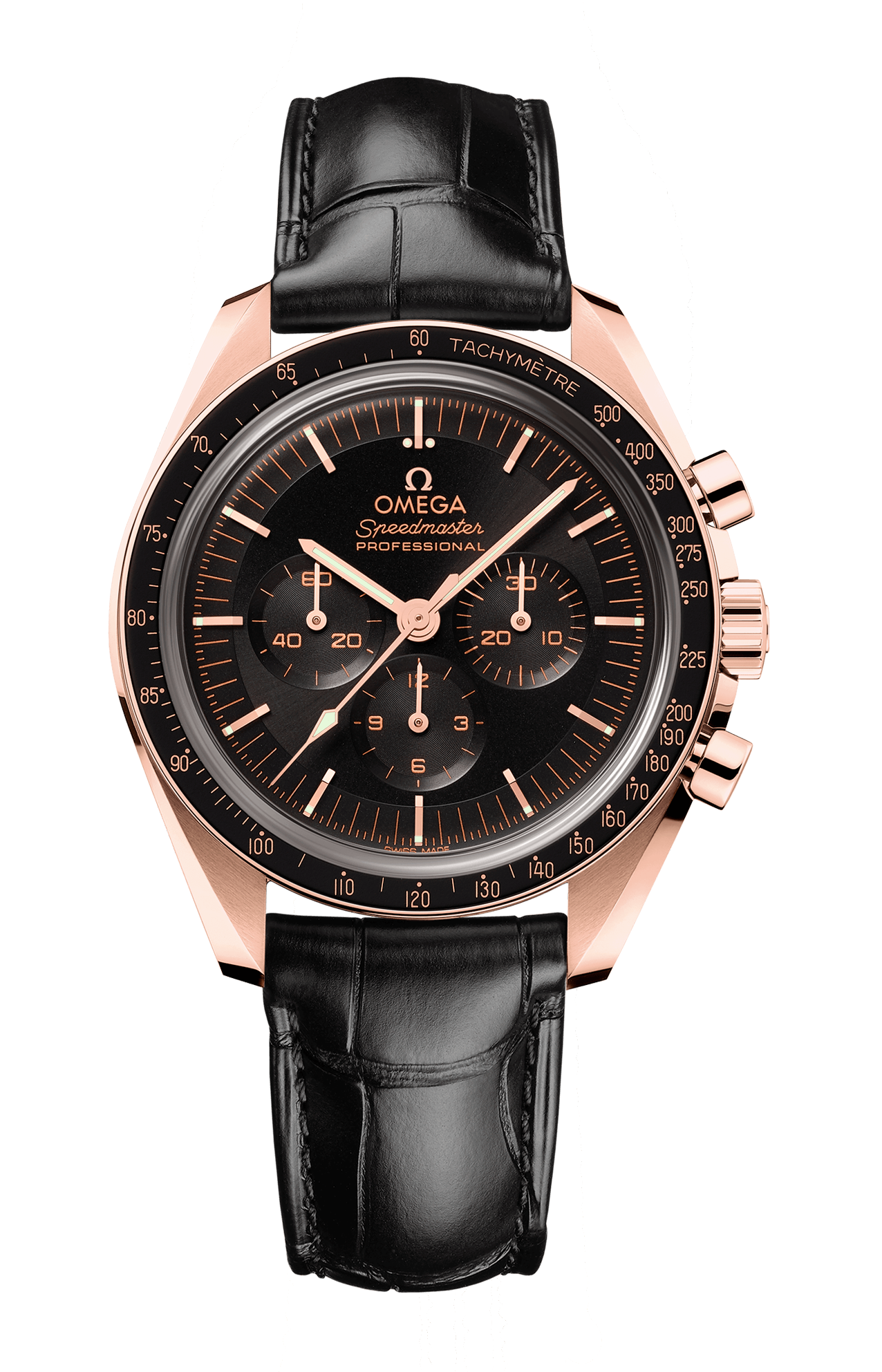 Omega | SPEEDMASTER MOONWATCH PROFESSIONAL 42 MM, ORO SEDNA&trade; SU PELLE - 310.63.42.50.01.001 (1)