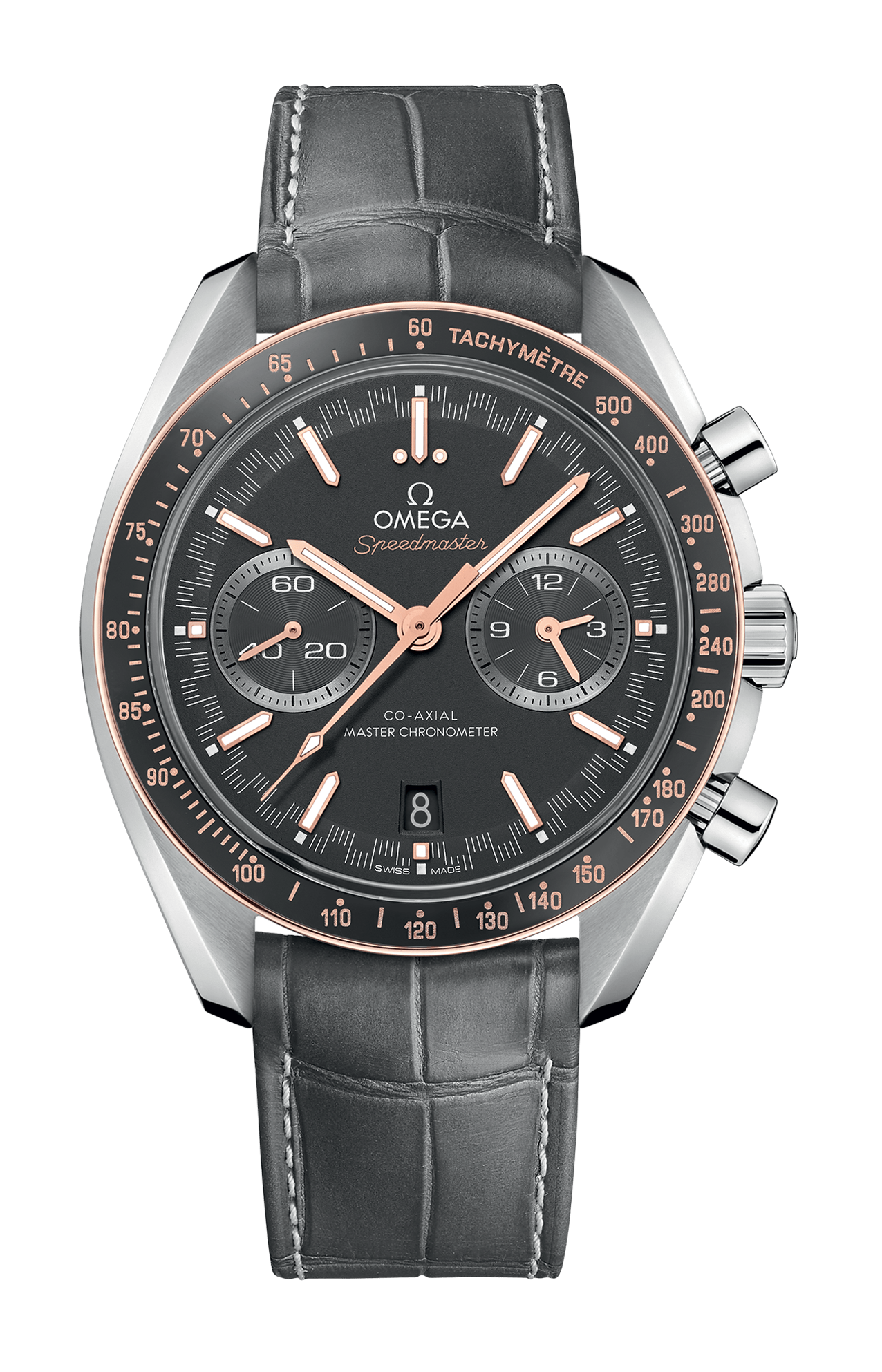 Omega | SPEEDMASTER RACING 44,25 MM, ACCIAIO SU PELLE - 329.23.44.51.06.001 (1)