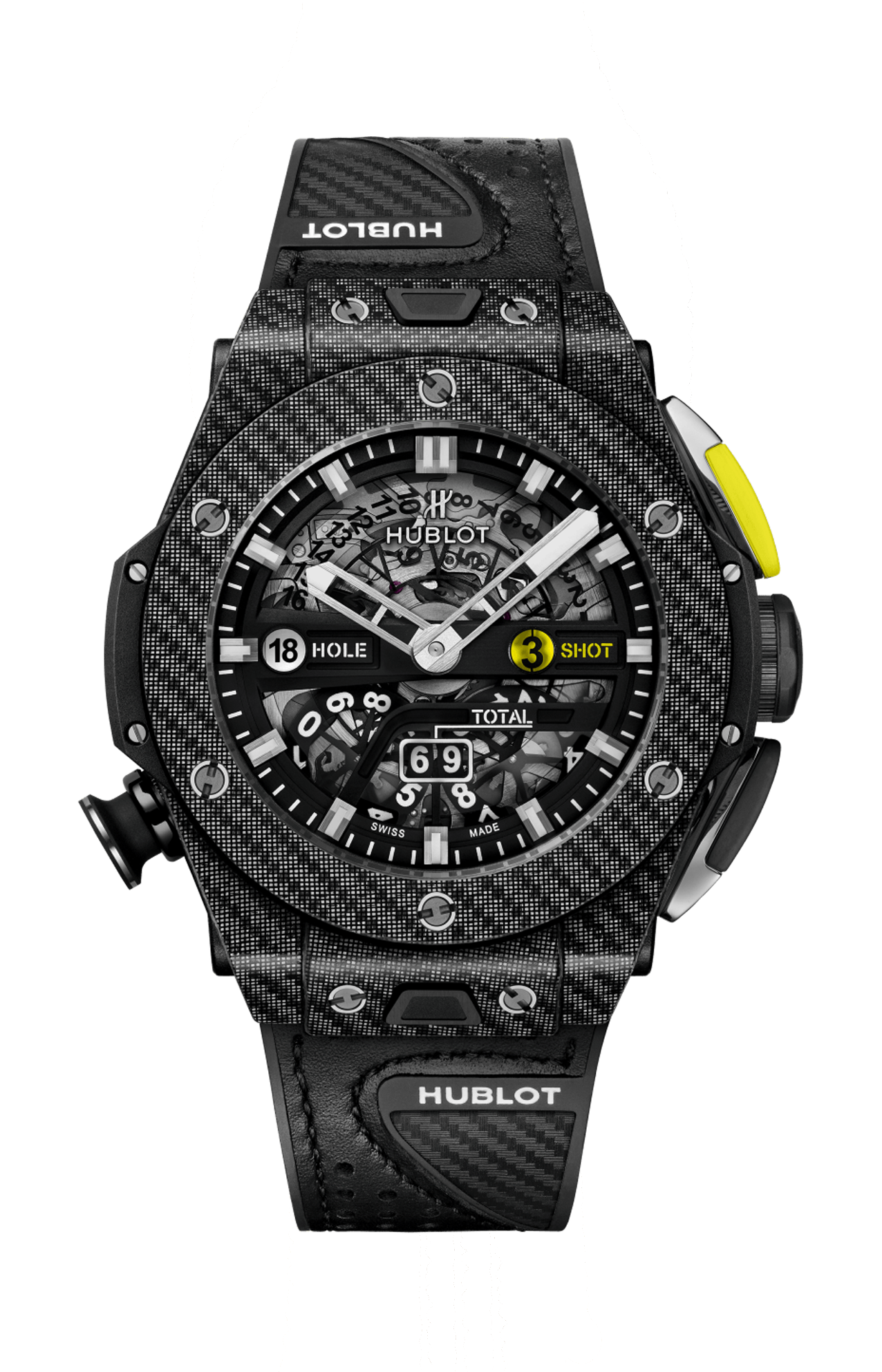 Hublot | BIG BANG UNICO GOLF BLACK CARBON 45 MM - 416.YT.1120.VR (1)