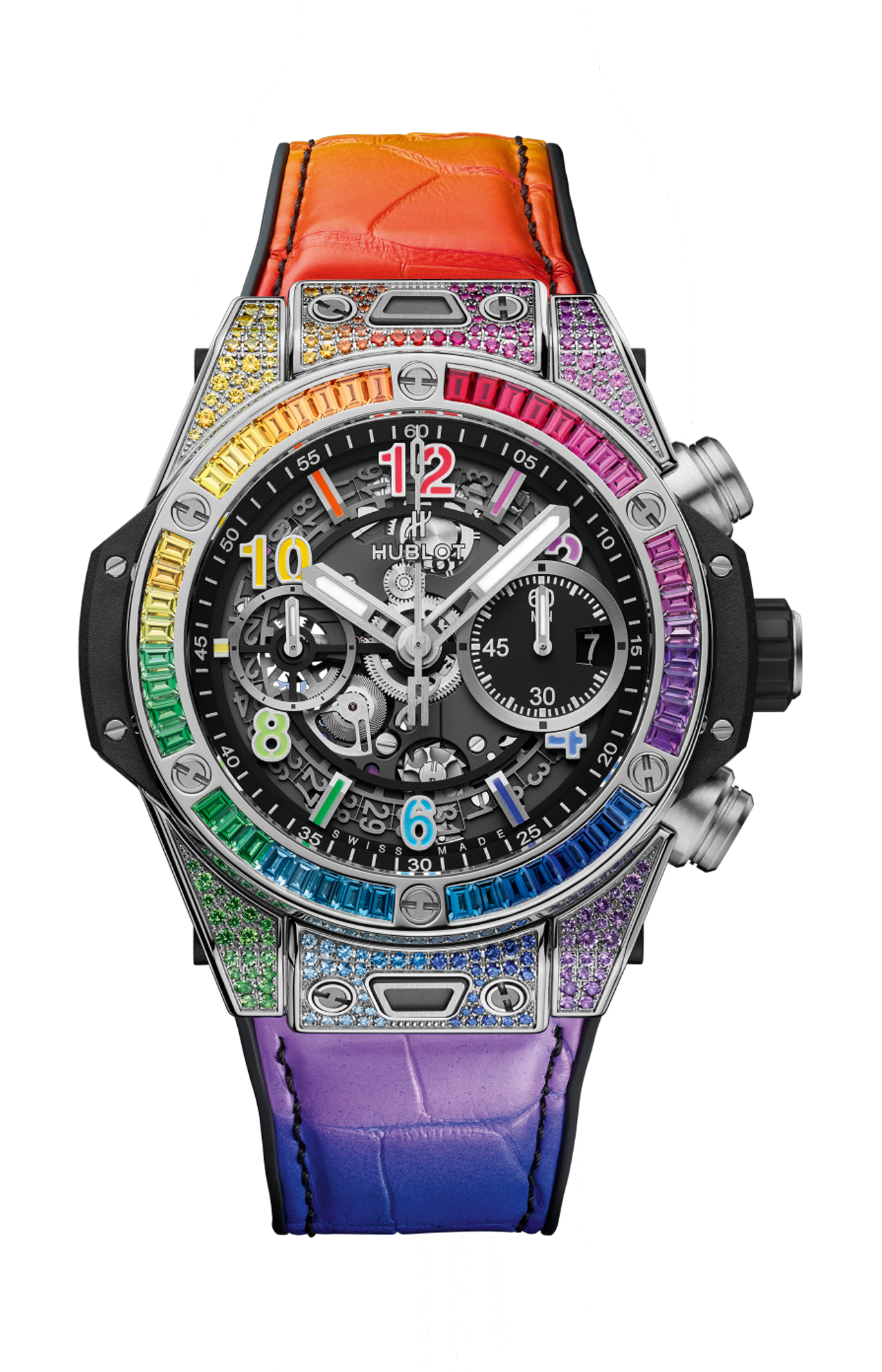 Hublot | BIG BANG UNICO TITANIUM RAINBOW 42 MM - 441.NX.1117.LR.0999 (1)
