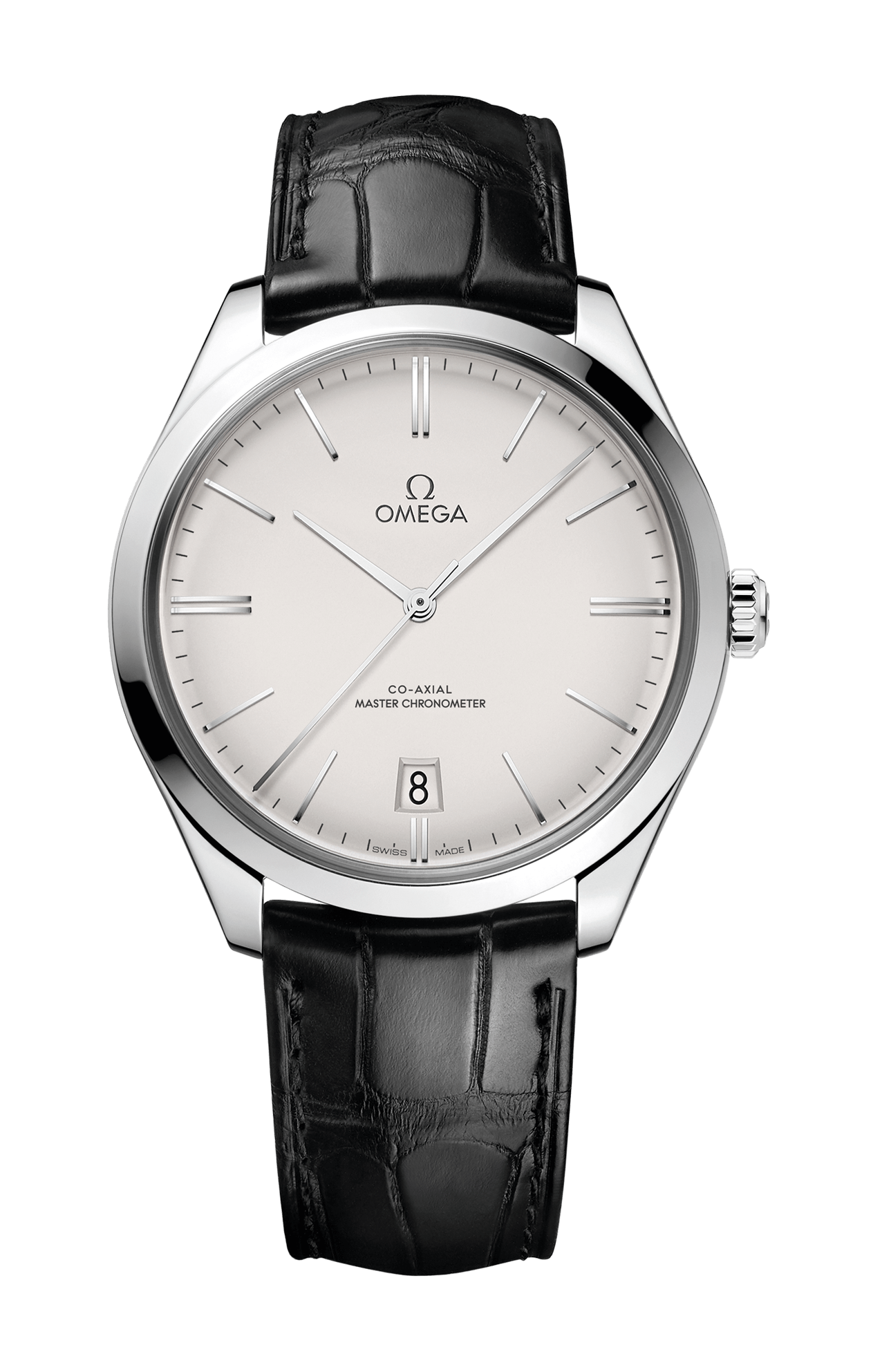 Omega | DE VILLE TR&Eacute;SOR 40 MM, ACCIAIO SU PELLE - 435.13.40.21.02.001 (1)