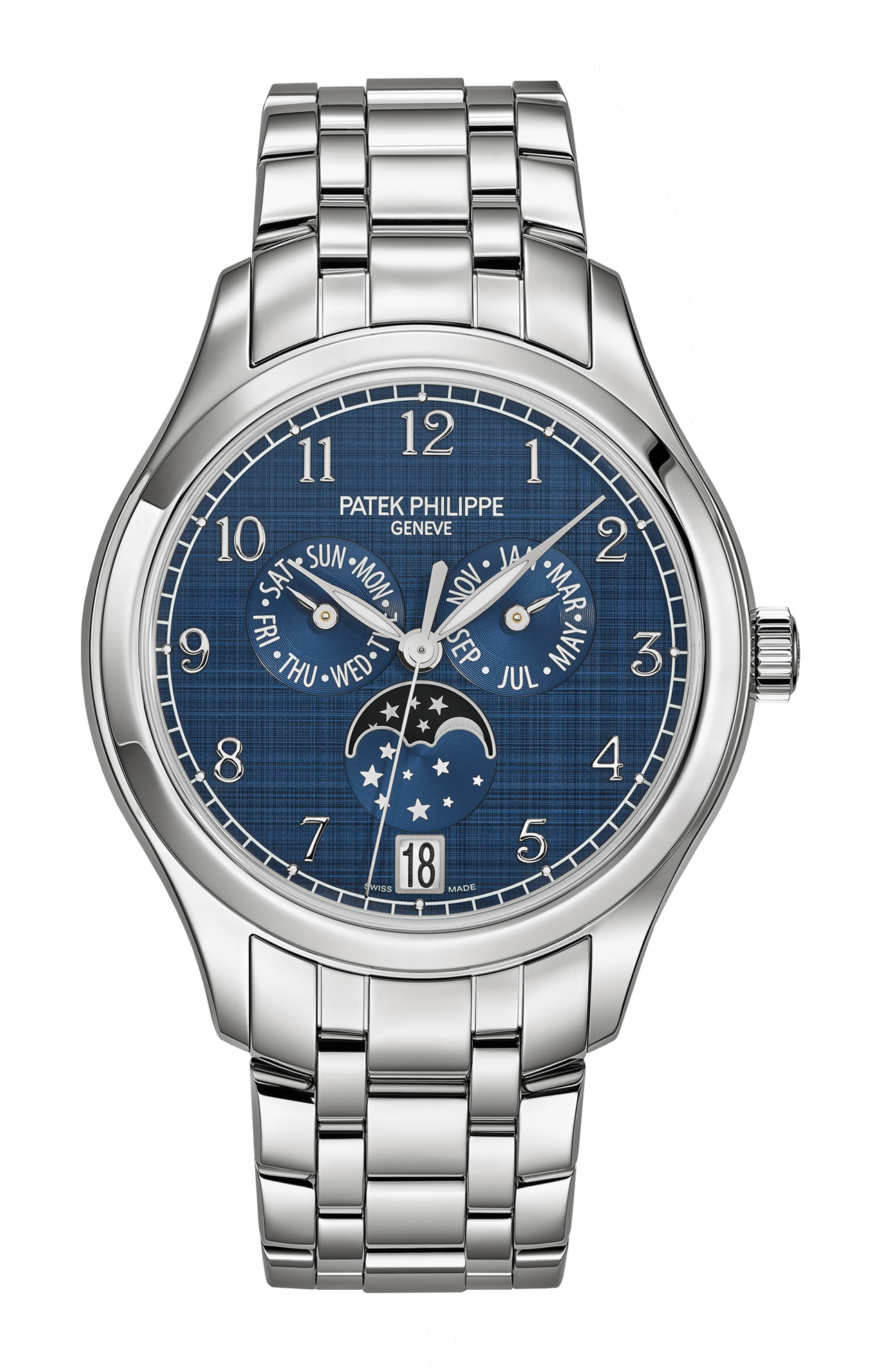 Patek Philippe | COMPLICAZIONI CALENDARIO ANNUALE, FASI LUNARI, CARICA AUTOMATICA - 4947/1A-001 (1)