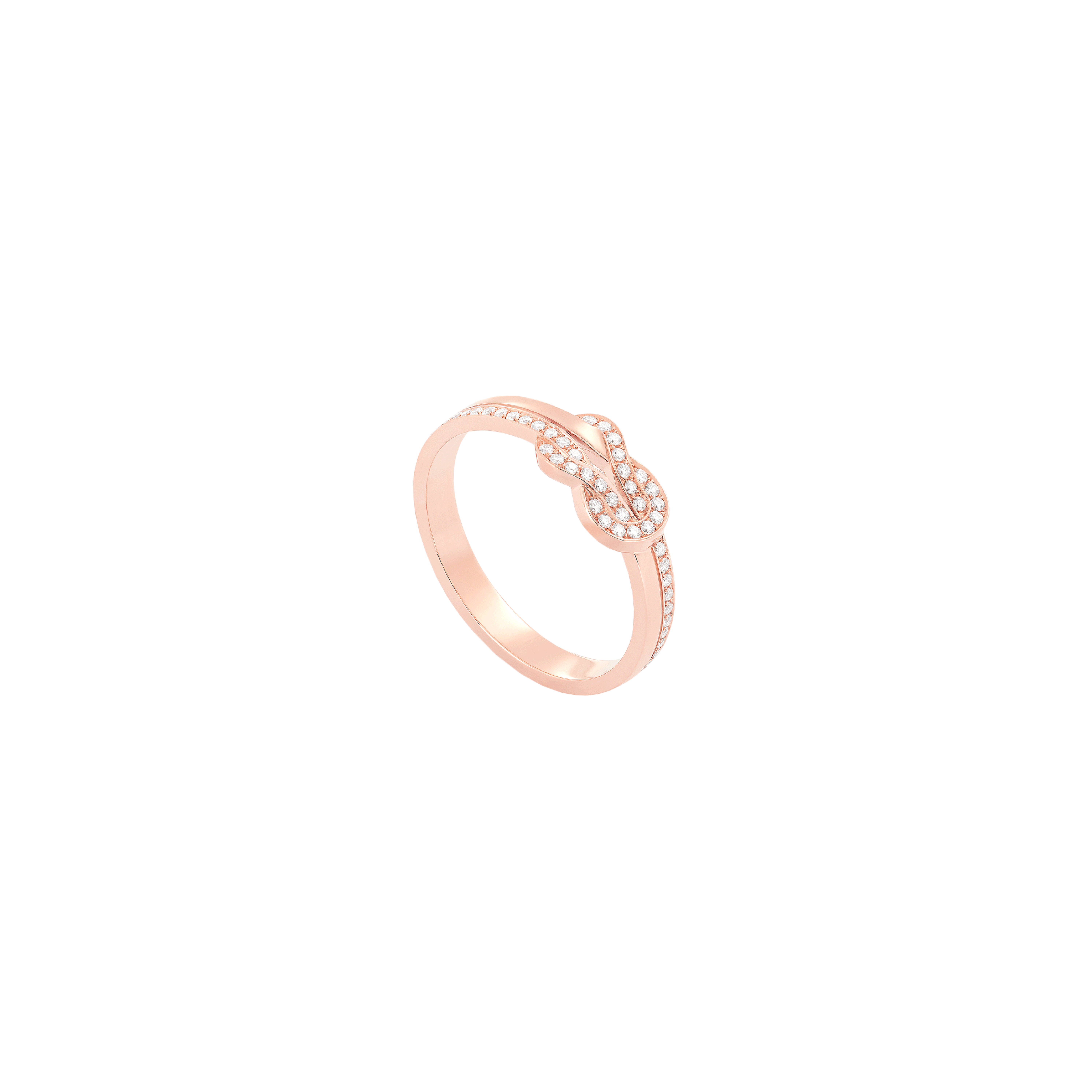 Fred | ANELLO CHANCE INFINIE IN ORO ROSA 18K E DIAMANTI - 4B0939 (1)