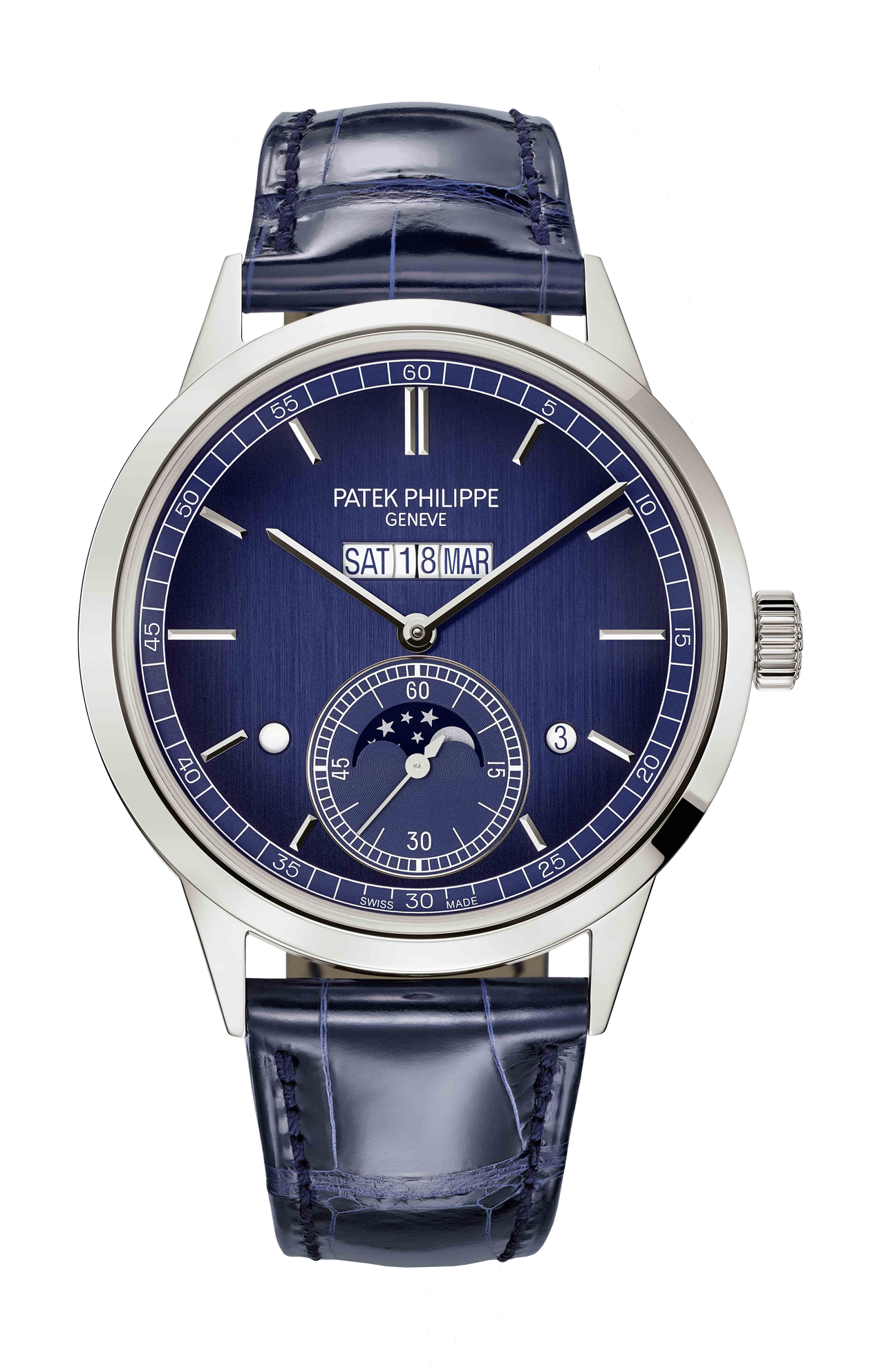 Patek Philippe | GRANDI COMPLICAZIONI CALENDARIO PERPETUO IN LINEA, CARICA AUTOMATICA - 5236P-001 (1)