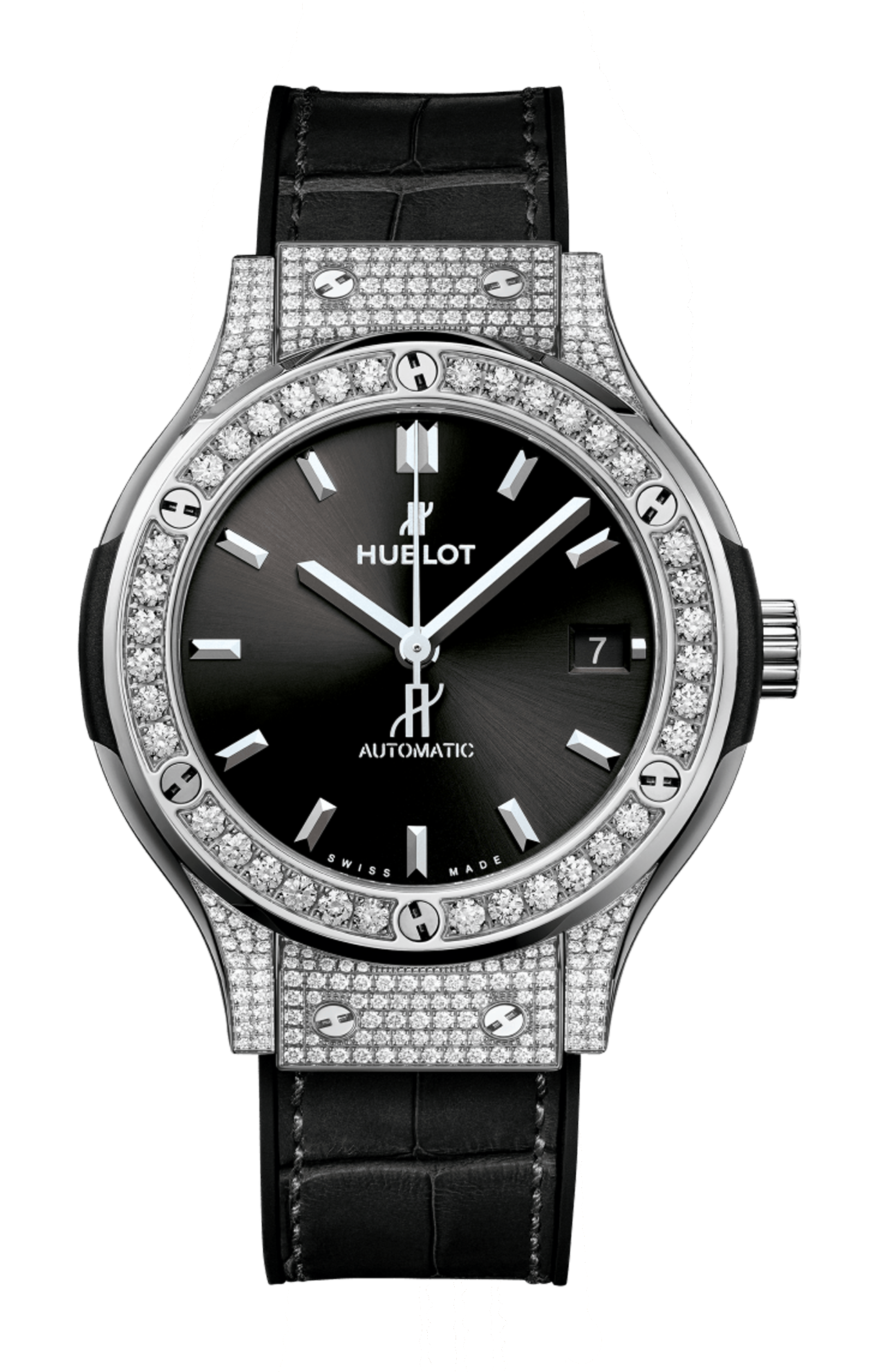 Hublot | CLASSI FUSION TITANIUM PAV&Eacute; - 565.NX.1470.LR.1604 (1)
