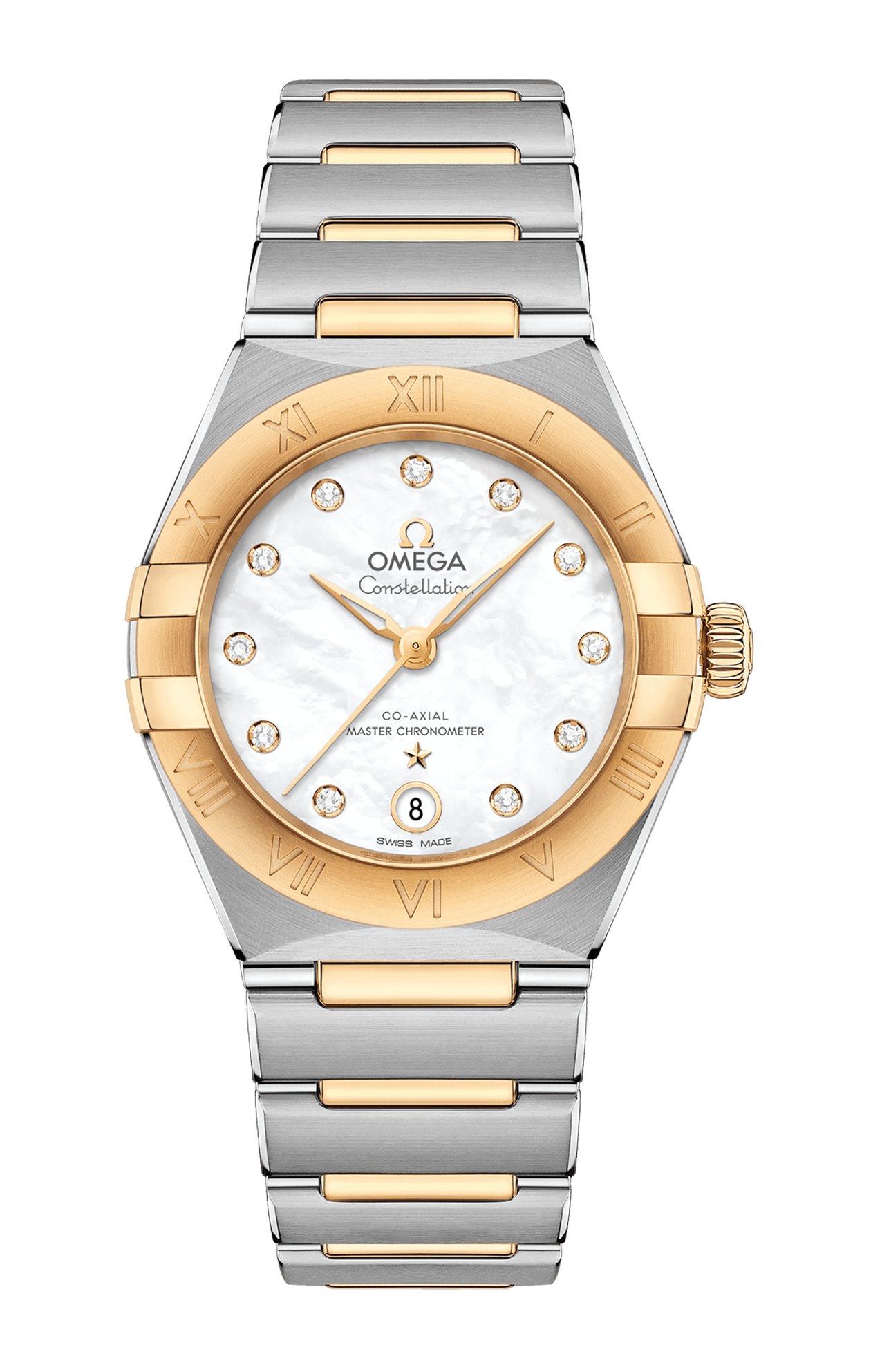 Omega | CONSTELLATION 29 MM, ACCIAIO-ORO GIALLO SU ACCIAIO-ORO GIALLO - 131.20.29.20.55.002 (1)