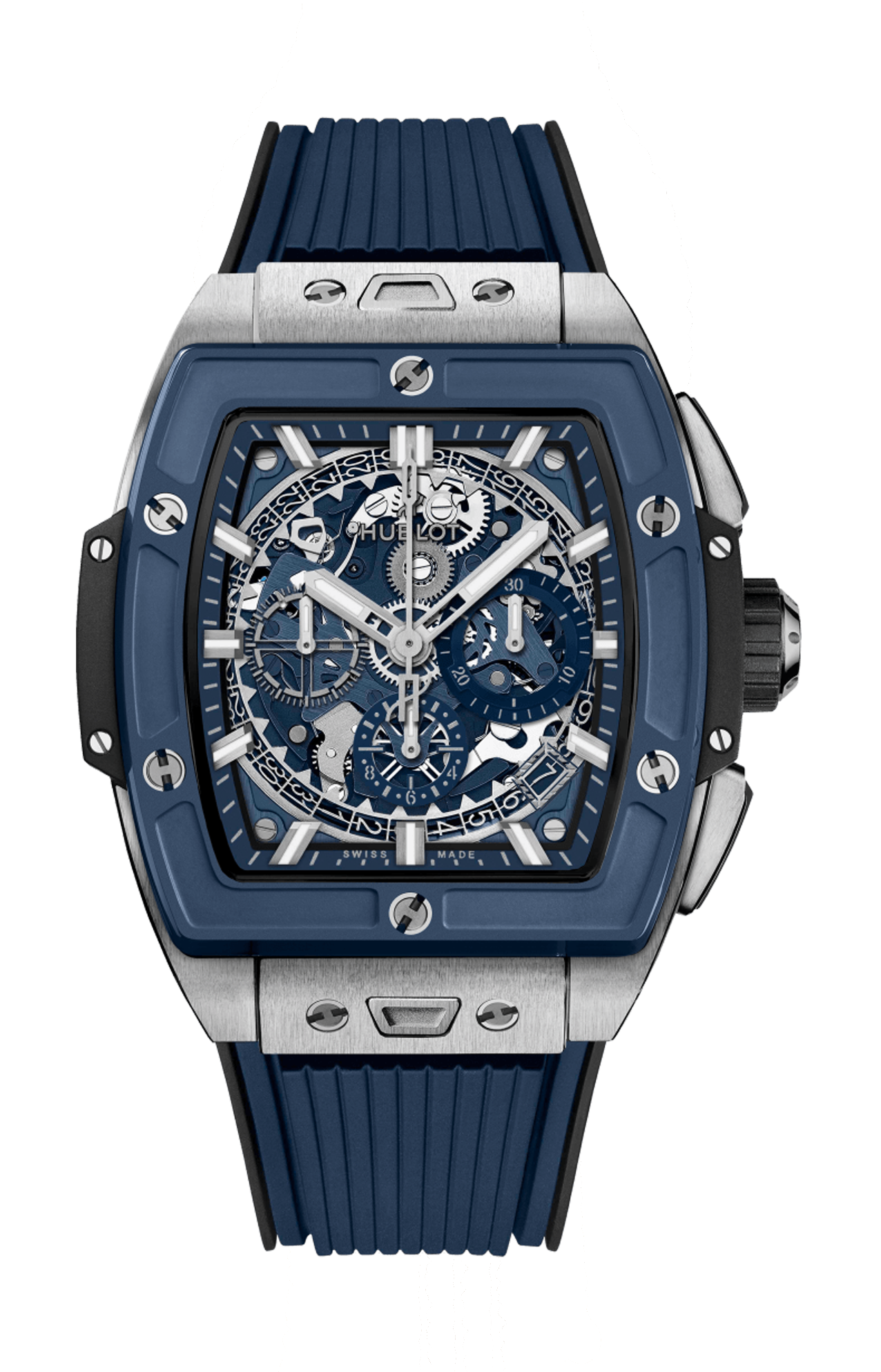 Hublot | SPIRIT OF BIG BANG TITANIUM BLUE CERAMIC 42 MM - 642.NL.7170.RX (1)