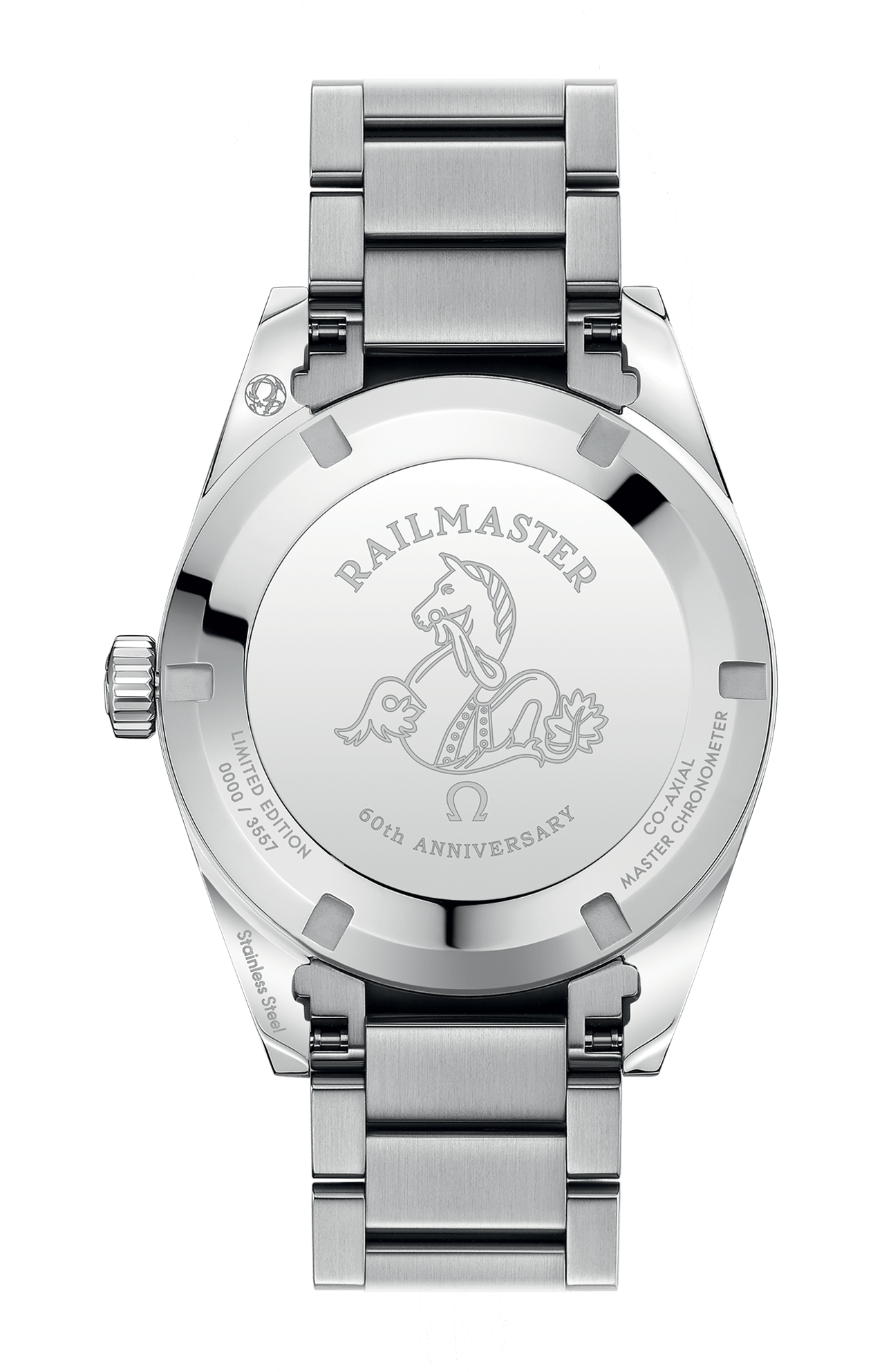 Omega | SEAMASTER RAILMASTER 38 MM, ACCIAIO SU ACCIAIO - LIMITED EDITION - 220.10.38.20.01.002 (2)