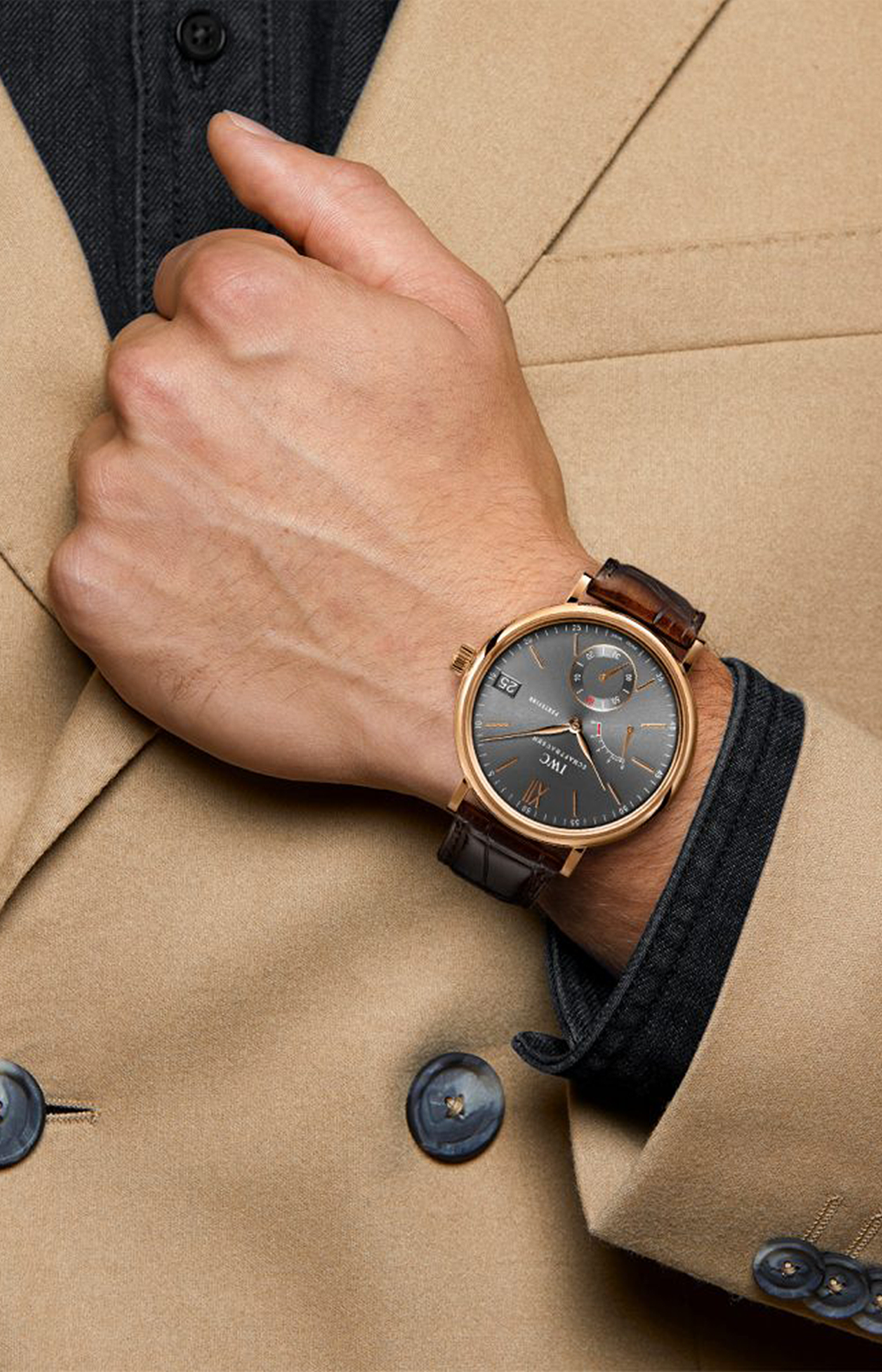 Iwc Schaffhausen | PORTOFINO HAND-WOUND EIGHT DAYS - IW510104 (3)