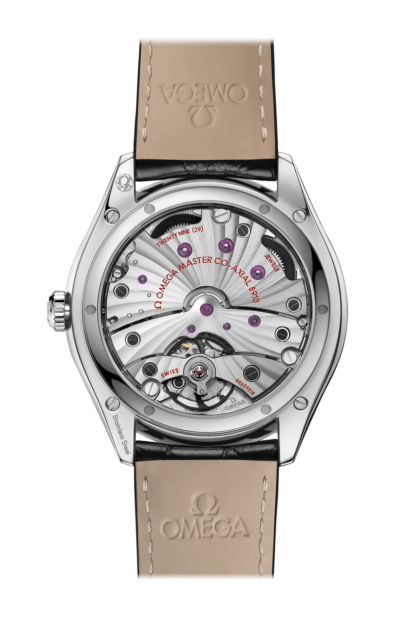 Omega | DE VILLE TR&Eacute;SOR 40 MM, ACCIAIO SU PELLE - 435.13.40.21.02.001 (2)