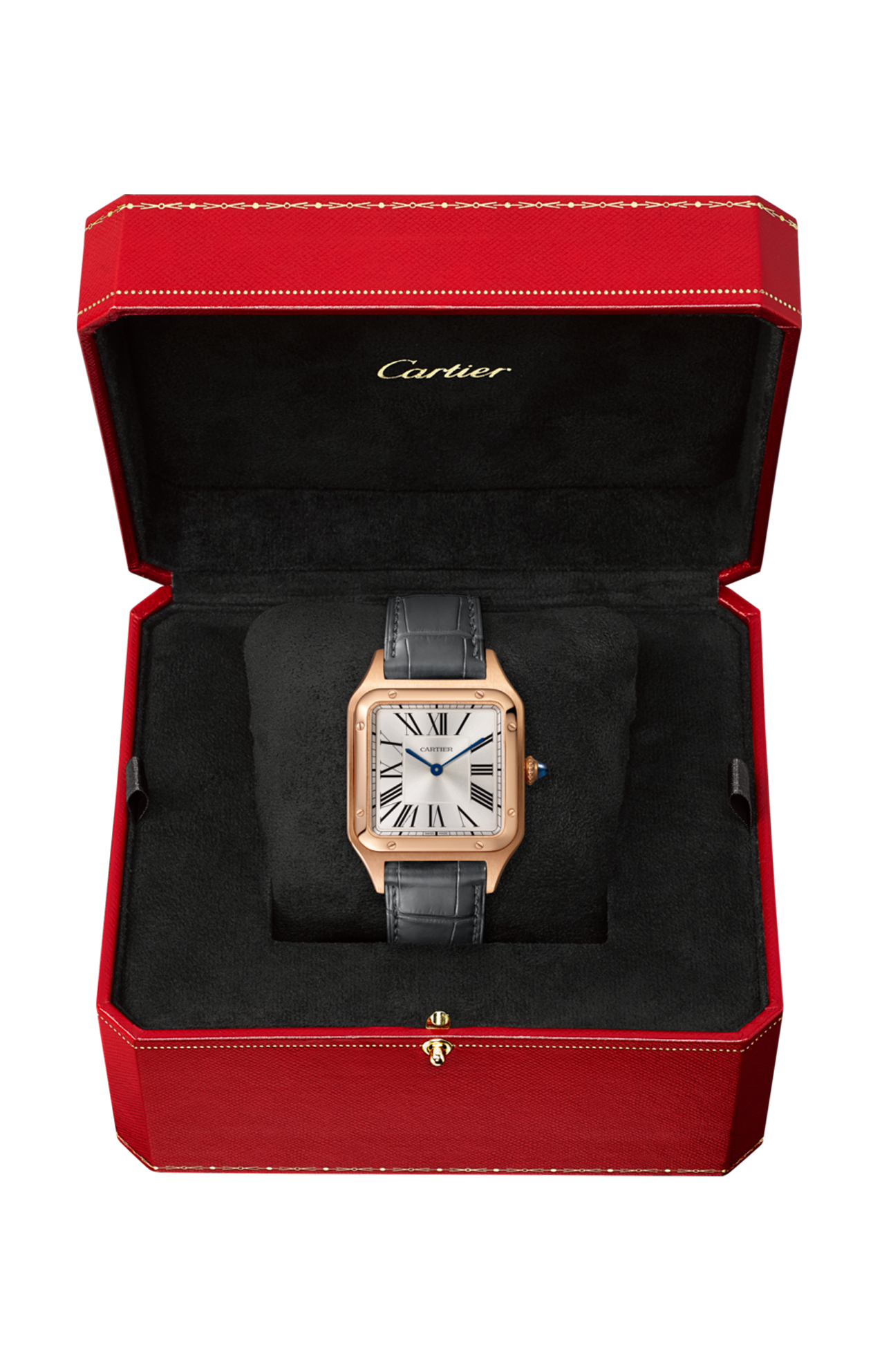 Cartier | SANTOS-DUMONT, MODELLO GRANDE, ORO ROSA, QUARZO - WGSA0116 (2)