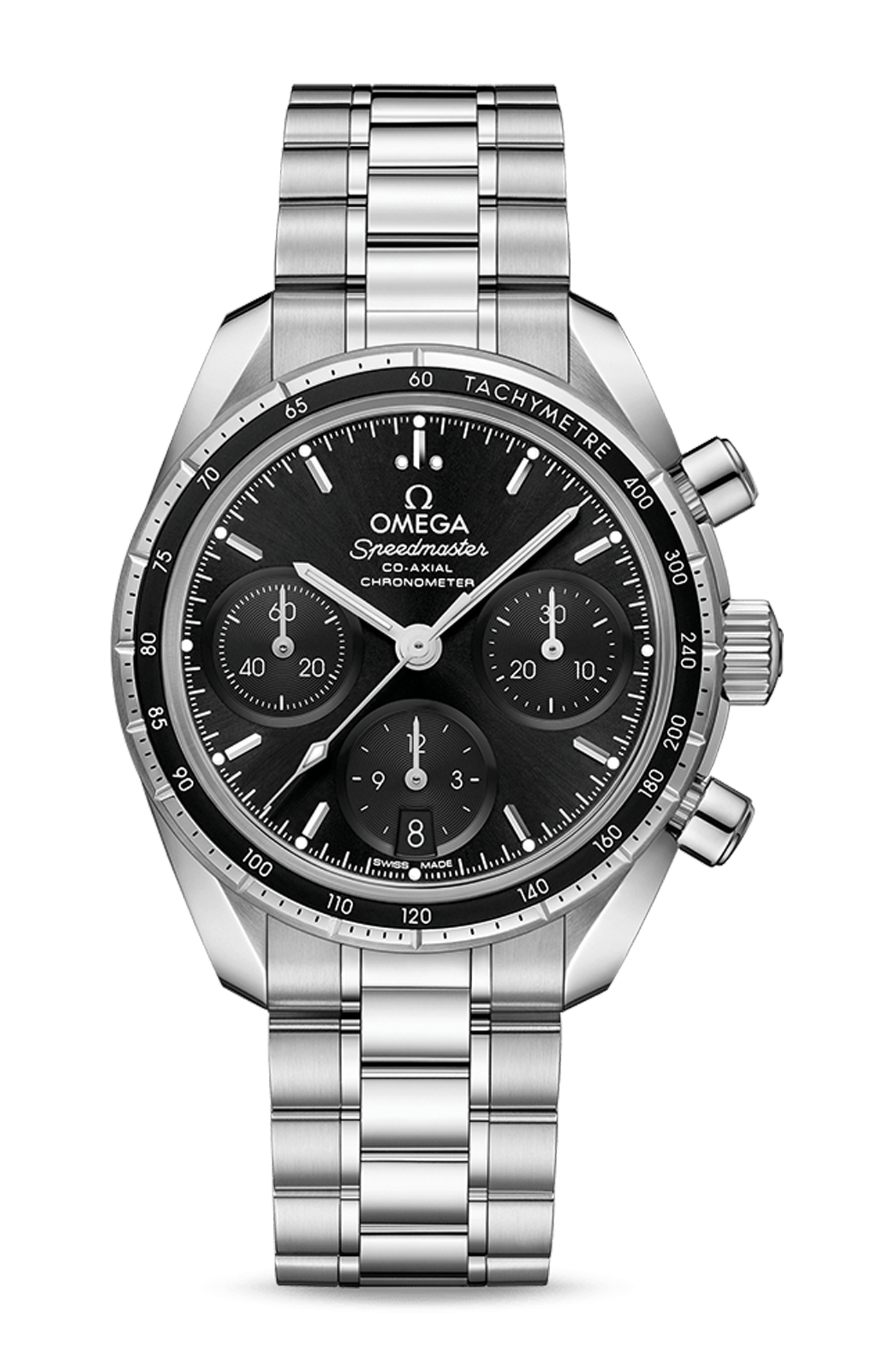 Omega | SPEEDMASTER 38 MM, ACCIAIO SU ACCIAIO - 324.30.38.50.01.001 (1)